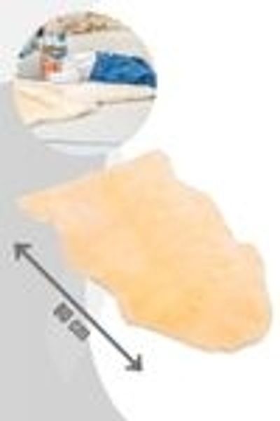 Fellhof Baby-Lammfell geschoren 70-80 cm