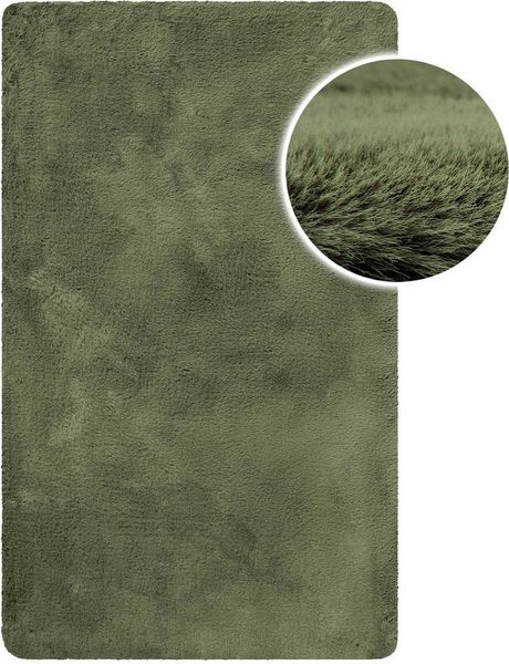 Wecon home Basics Badematte Emil, Höhe 25 mm, Polyester, rechteckig, waschbar, rutschfest, strapazierfähig, pflegeleicht und super weich