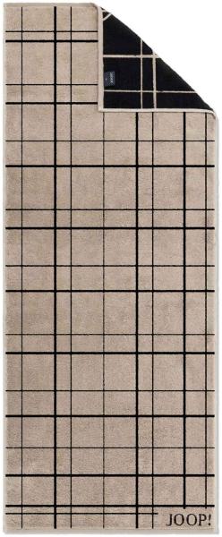 JOOP! 'Select Layer' Saunatuch, Walkfrottier, Baumwolle beige, 80 x 200 cm