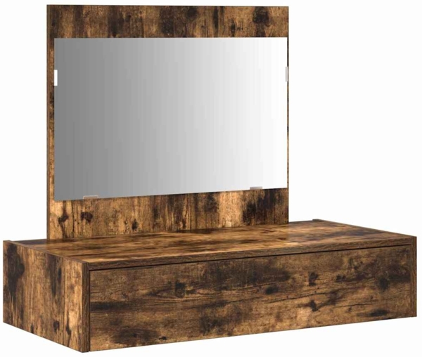 vidaXL Schminktisch mit Schubladen Braun 83 x 40 x 70 cm Holzwerkstoff 865203