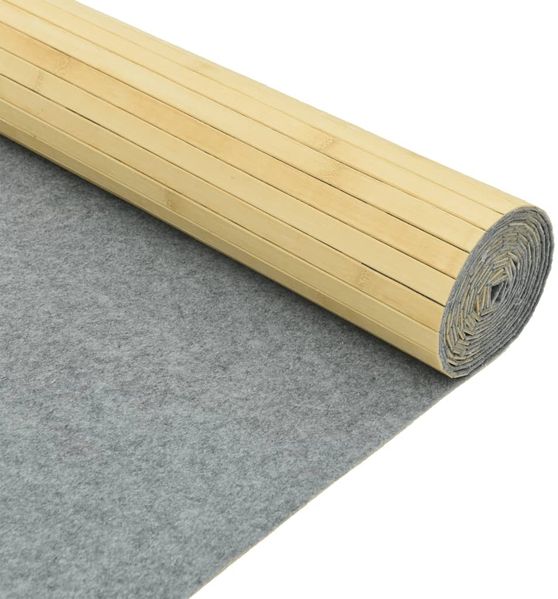 vidaXL Paravent Hell Natur Breite 600 cm Höhe 165 cm Bambus 377007 Bild 6