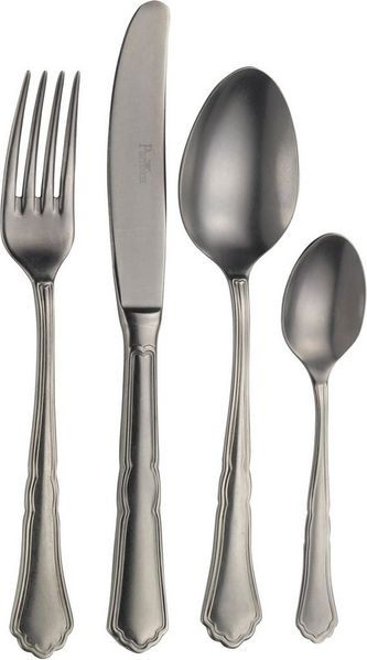 PINTINOX Besteck-Set Settecento Alchemique (30-tlg), 6 Personen, Edelstahl 18/10, Optik Bronze SW PVD Beschichtung