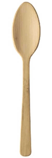50 Fingerfood - Löffel, Bambus "pure" 9,5 cm