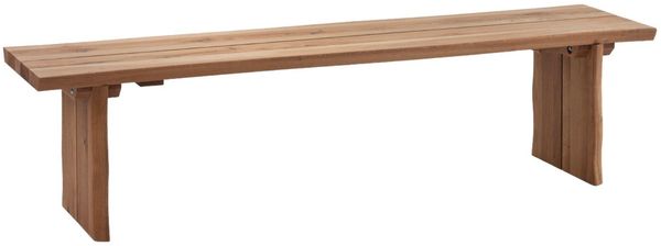 Sitzbank Diella 200x45x44 Küchenbank Massivholz Wildeiche geölt 12112-200