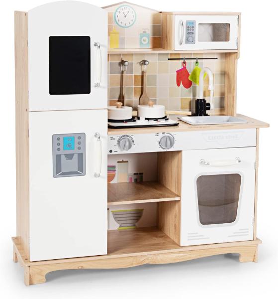 COSTWAY Kinderspielküche mit Licht & Sound, 81 x 29 x 88,5 cm Bild 4