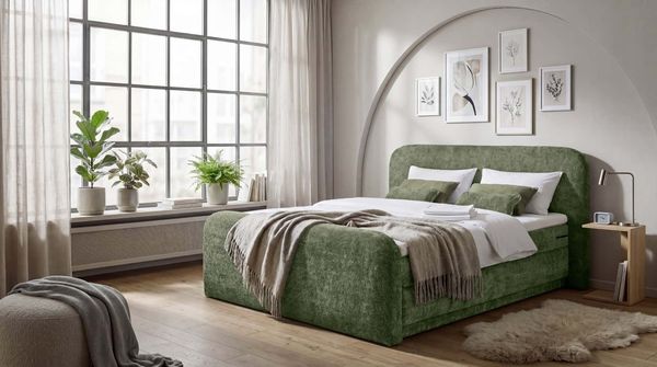 Boxspringbett Arosa ED Exciting Design 180x200 mit Bettkasten