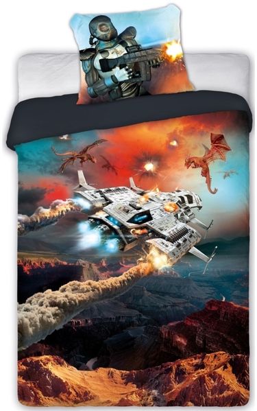 Wild gamer Bettwäsche 140x200 cm – 100 % Baumwolle
