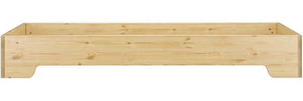 Kastenbett 90x190 stabiles Gästebett mit wählbarem Zubehör V-60.56-09-190Rollrost und Matratze inkl. Bild 6