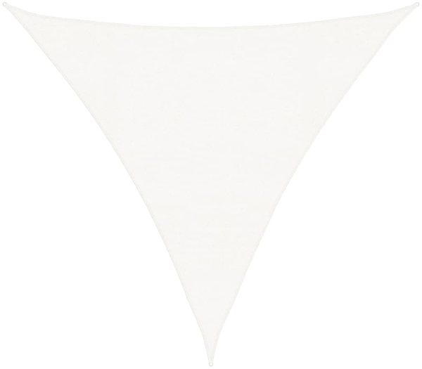 vidaXL Sonnensegel 160 g/m² Weiß 4x4x4 m HDPE 311258