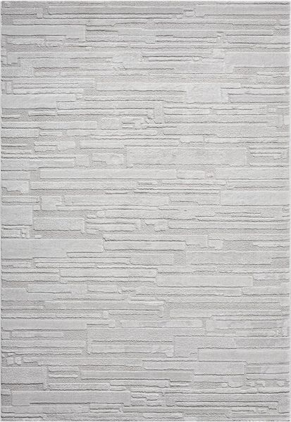 Vimoda Designteppich Teppichwohnzimmer Läufer, Rechteckig, Höhe: 11 mm, kurzflor Läufer, weich,3D effekt, neues Design, Stein Optik, Einfarbig