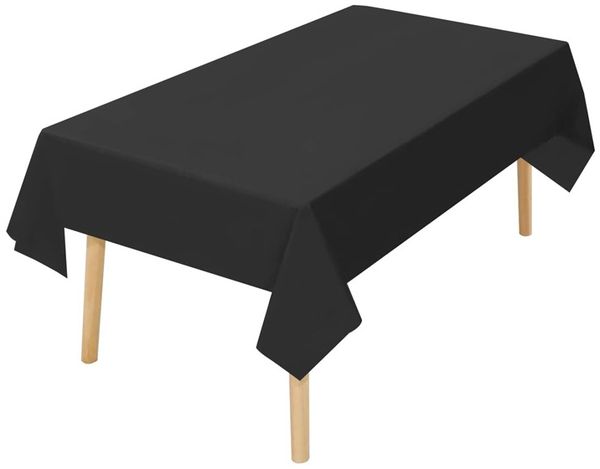 Tischdecke, Polyester, Schwarz, 23 x 4 cm