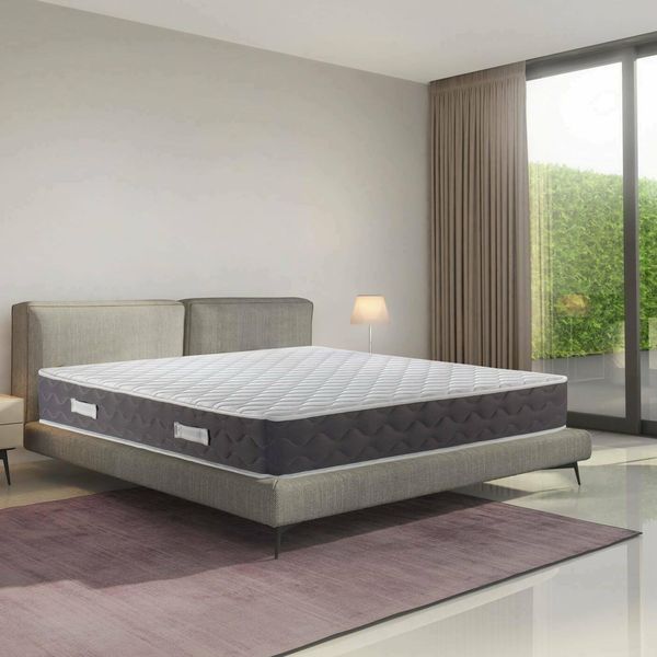 Talamo Italia - Carpo-Doppelmatratze, Memory Foam-Matratze, ergonomische Matratze, Taschenfederkernmatratze, 100% Made in Italy, 180 x 200 x 28 cm