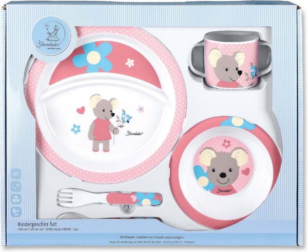 Sterntaler Kindergeschirr Set 5-teilig Maus Mabel - A