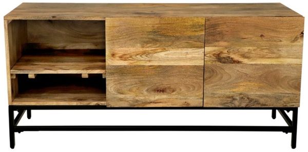 Fernsehtisch Gita 130x60x45 aus Mango-Massivholz