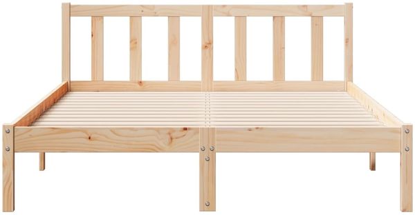 vidaXL Massivholzbett Extra Lang ohne Matratze 160x220 Kiefernholz 852450 Bild 4