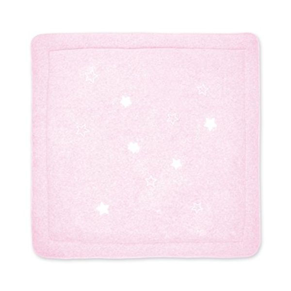 Bemini by Baby Boum 'Terry Stary Cristal' Krabbeldecke rosa, 100x100 cm
