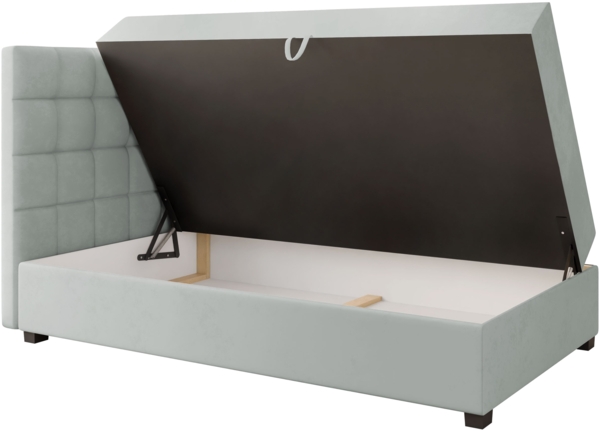 Boxspringbett Lomoxo (Farbe: Manila 16, Größe: 90 x 200) Bild 3