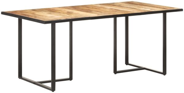 vidaXL Esstisch 180 cm Raues Mangoholz 320695
