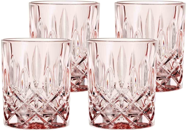 Nachtmann Noblesse Fresh Whiskygläser rosé 4er Set