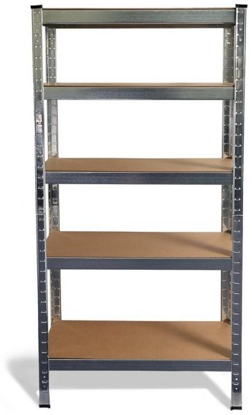 ONDIS24 Schwerlastregal Steckregal Metallregal Basti 70 x 30 verzinkt, 1-tlg, steckbar, robust