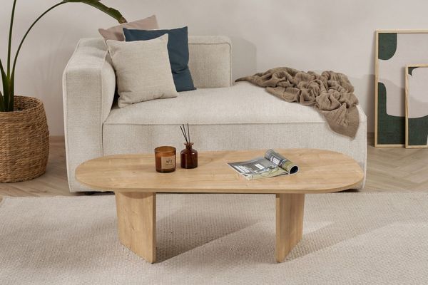 Skye Decor Couchtisch Ovalis (1 Tisch), Ovale Tischplatte