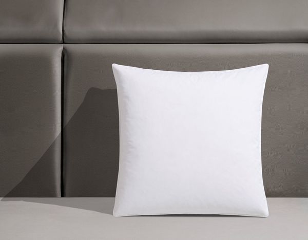 Älgdröm Federkopfkissen Loftet, Kopfkissen 40x80 cm, 80x80 cm, Füllung: 85% Federn, 15% Daunen, Bezug: 100% Baumwolle, Bauchschläfer, Rückenschläfer, Seitenschläfer, Kissen, Made in Green zertifiziert, Made in Germany