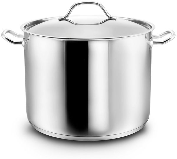 Kopf Kochtopf Gigantos 30 cm, Edelstahl, Ø 30 cm, 15 Liter, Induktion