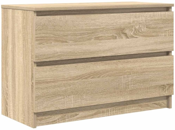 vidaXL TV-Schrank Sonoma-Eiche 80x35x54 cm Holzwerkstoff 861789