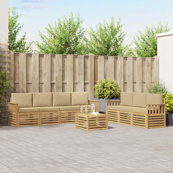 vidaXL Sofagarnituren Massivholz Akazie 3391508