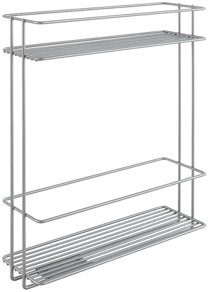 Metaltex Schrankeinsatz 2 Etagen XL Ausziehbar In&Out 443441