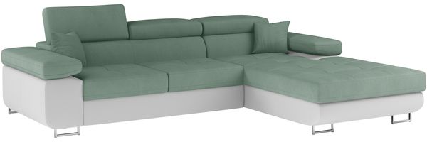 Ecksofa Armando von Eltap mit Schlaffunktion & Bettkasten | Mikrofaser/Kunstleder | Soro/Soft Bild 2