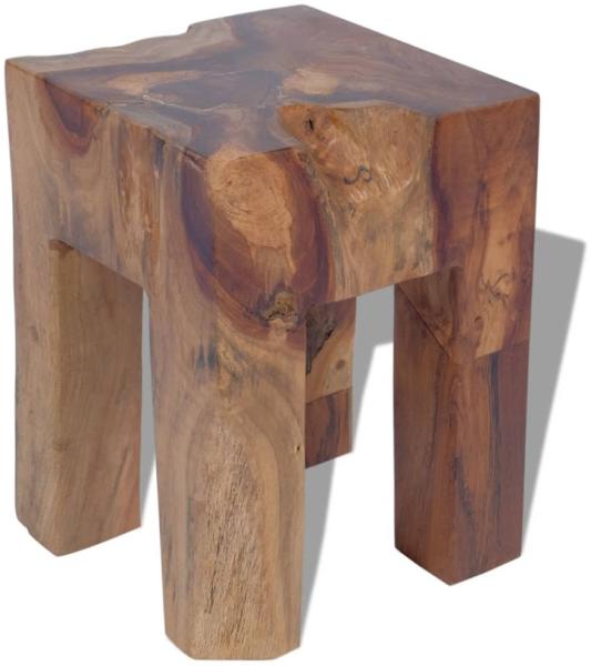 vidaXL Hocker Massivholz Teak [243471]