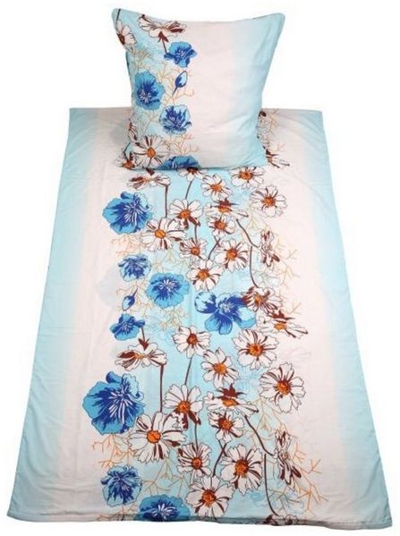 HTI-Living Bettwäsche Bettwäsche 2-teiliges Set 135 x 200 Gänseblümchen, Polyester, 1 teilig