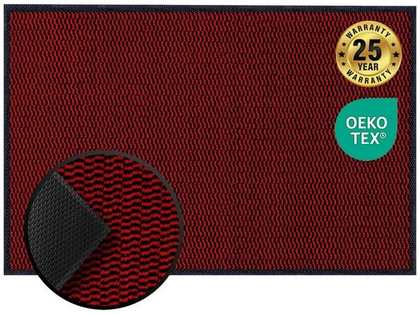 Kubus Fußmatte Schmutzfangmatte Dirtstopper Pro, Mit einer innovativen TPE-Rückseite, In verschiedenen Farben und Größen erhältlich