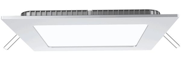 LED Einbaupanel, 1350 Lumen, Kaltweiß, L 16 cm