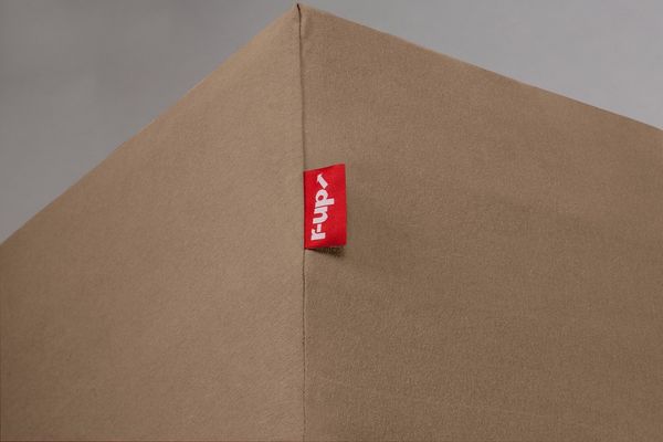 r-up Spannbettlaken Beste 90x200 bis 220x240cm erhältlich! 230 g/m², Baumwolle, Gummizug: fest eingenähtes dauerelastisches Rundumgummi, (1 Stück), (90x200-100x220, 15-35cm Matratzenhöhe, taupe)