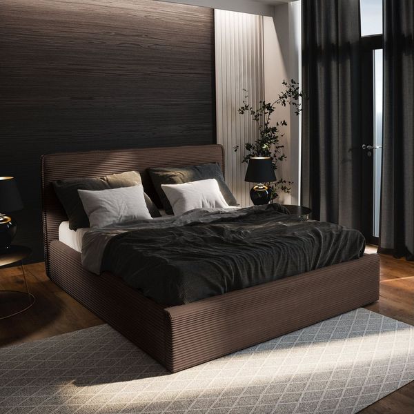 Masseno Boxbett PARMA 180x200 cm braun