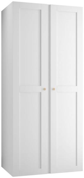 Kleiderschrank Rotuni 2D (Farbe: Weiß)