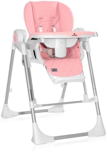 Lorelli Kinderhochstuhl 2 in 1 Camminando Babywippe verstellbar Schwingfunktion rosa