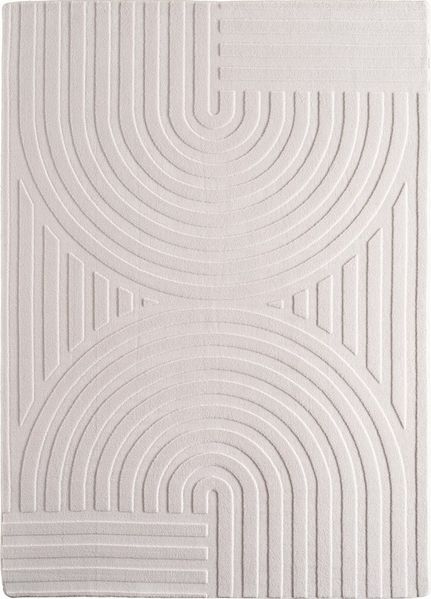 Teppium Teppich Boho Design, Rechteckig, Höhe: 20 mm, Kurzflor Boho Teppich Weich Anti-Rutsch Rückseite Waschbar