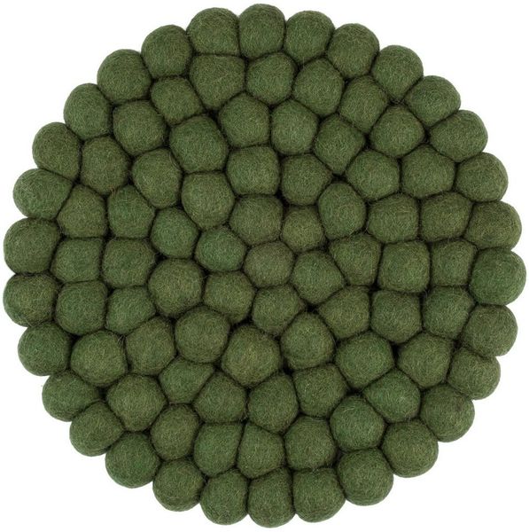 myfelt Topfuntersetzer Filzkugel Topfuntersetzer ⌀ 20 cm, Schurwolle