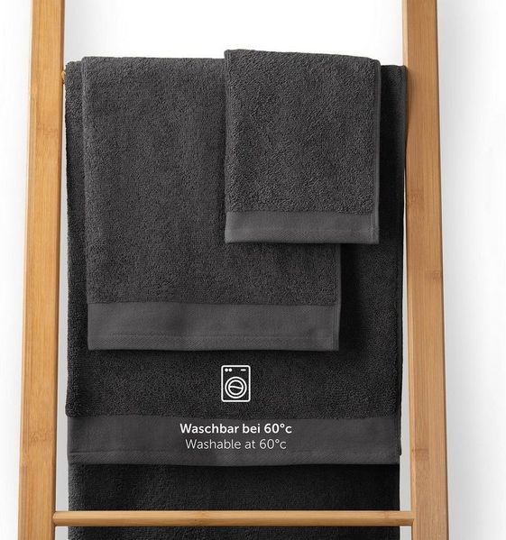 Blumtal Gästehandtücher Premium 10er Set Gästehandtücher rechteckig 30x50cm, Frottee (10-St), Handtücher Set, 100% Baumwolle Bild 4