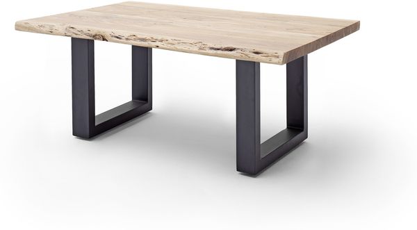 Couchtisch >CARTAGENA< in Akazie natur, massiv lackiert - 110x45x70cm (BxHxT)