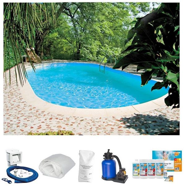 SUMMER FUN Ovalpool (Set)