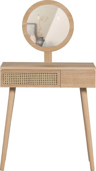WOOOD Schminktisch Soof, inkl. Spiegel, H 125 cm x B 70 cm