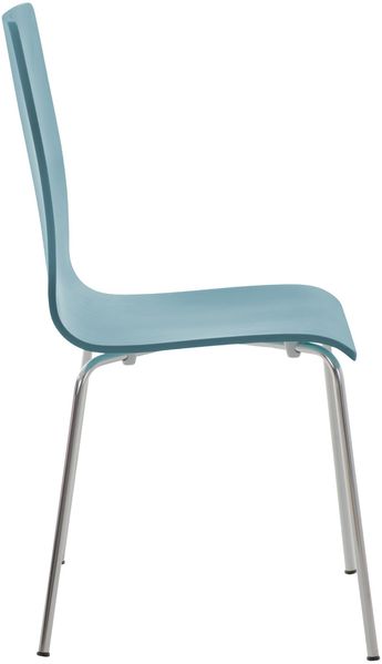 Besucherstuhl Pepe 16 Stühle Hellblau Bild 5