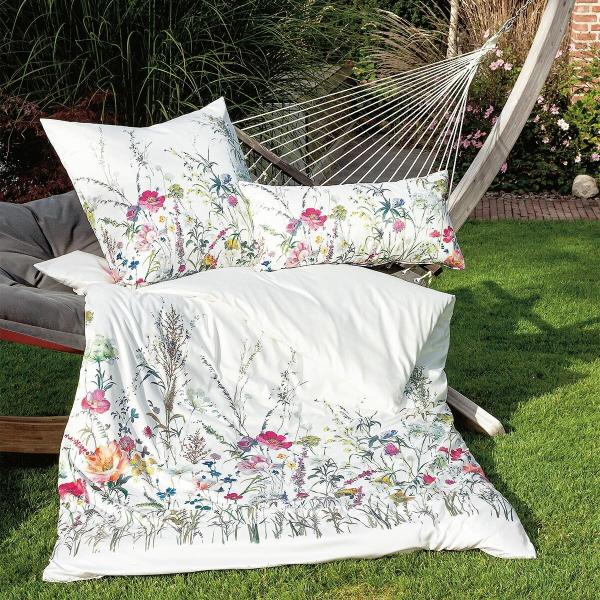 Janine Bettwäsche Interlock-Jersey Bettwäsche 135X200,80x80 CARMEN S schwarz, Baumwolle, 2 teilig, bettwäsche 135x200 baumwolle bettwäsche 135x200 mit reißverschluss Bild 1