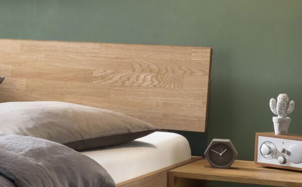 Hasena Trento Lodi Massivholzbett 140x200 Eiche bianco, geölt 25 Bild 3