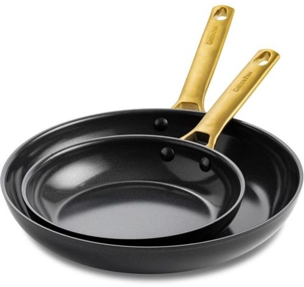 GreenPan Padova Reserve 2Tlg Bratpfannenset 20+26cm Schwarz