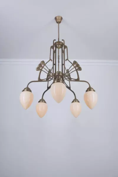 Kronleuchter D88-123eb Berliner Messing Bild 2